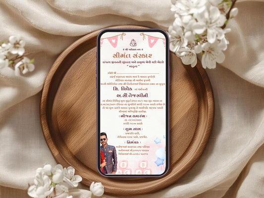 Cute Theme Baby Shower Invitation Card β Editable Printable Adorable Baby Shower Invite β Charming Baby Celebration Invitation