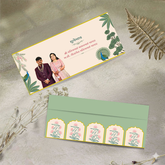 Royal Theme Shagun Cover β Luxury Wedding Money Envelope for Shadi & Festive Gifting