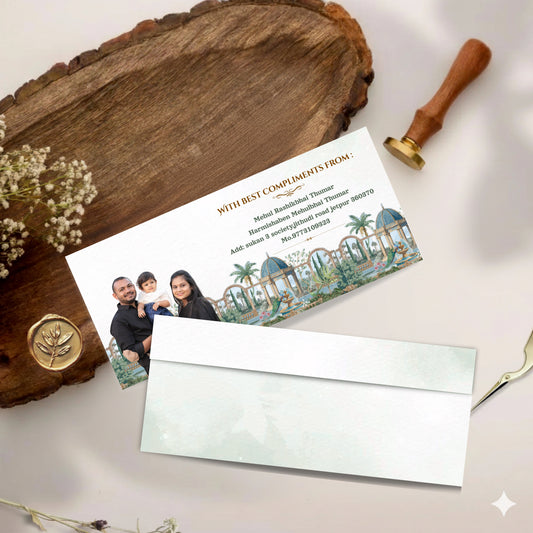 Personalized Customized Royal Theme Designer Shagun Cover