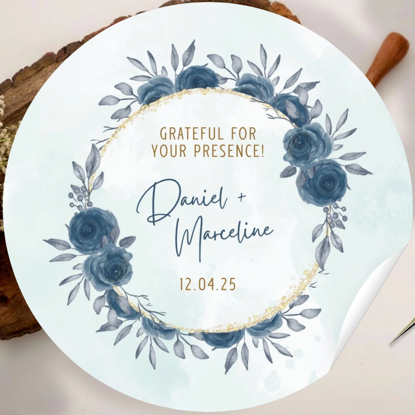 Floral Theme Sticker Design | Cute & Decorative Stickers