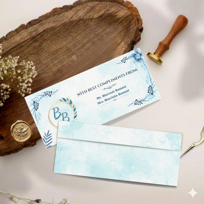 Personalized Customized Simple & Elegant Theme Designer Shagun Cover