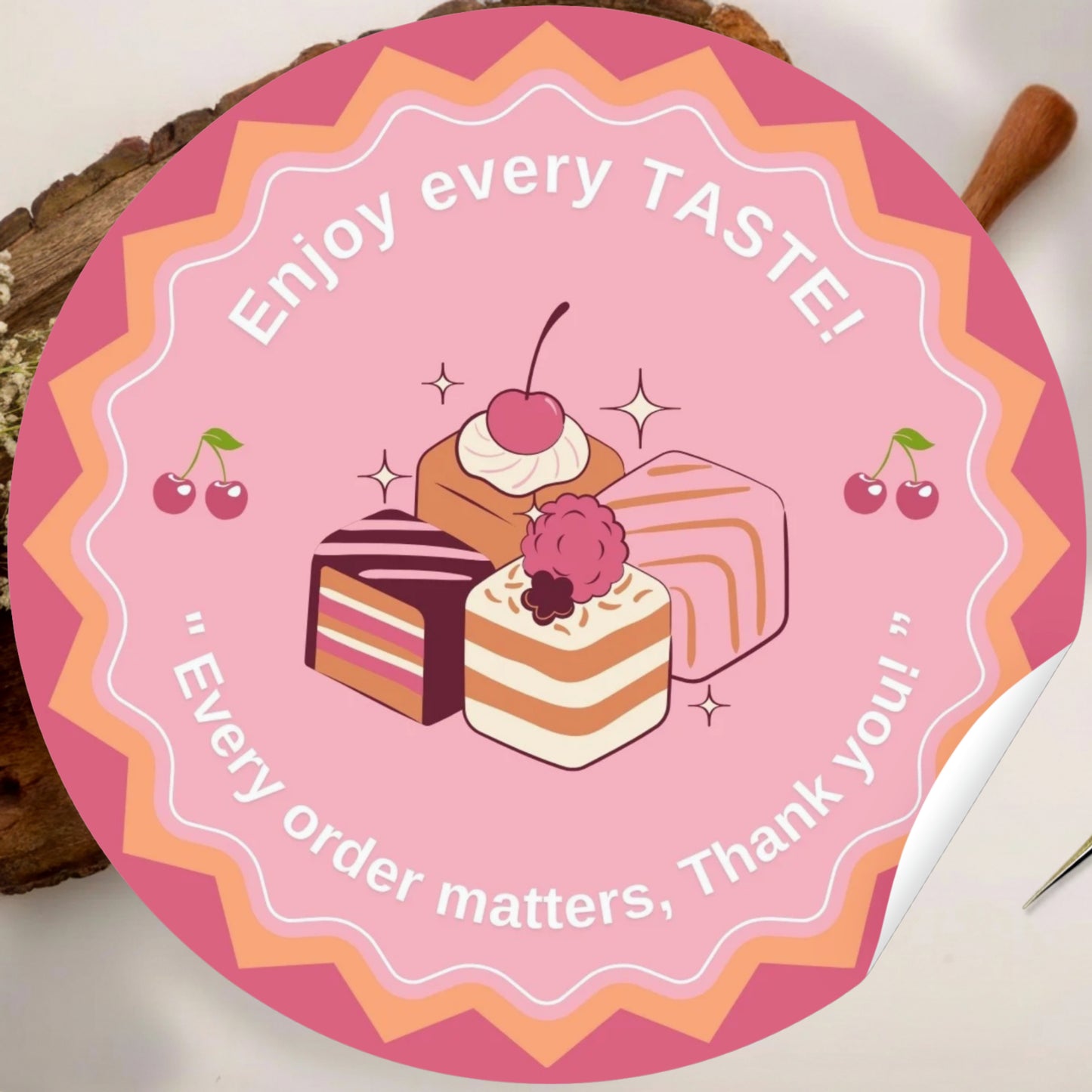 Simple Elegant Minimal Sticker – Clean Modern Stickers