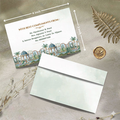 Personalized Customized Royal Theme Designer Pocket Shagun Cover