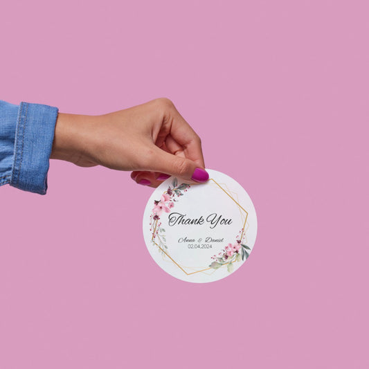 Elegant Minimalist Sticker – Simple Aesthetic Stickers