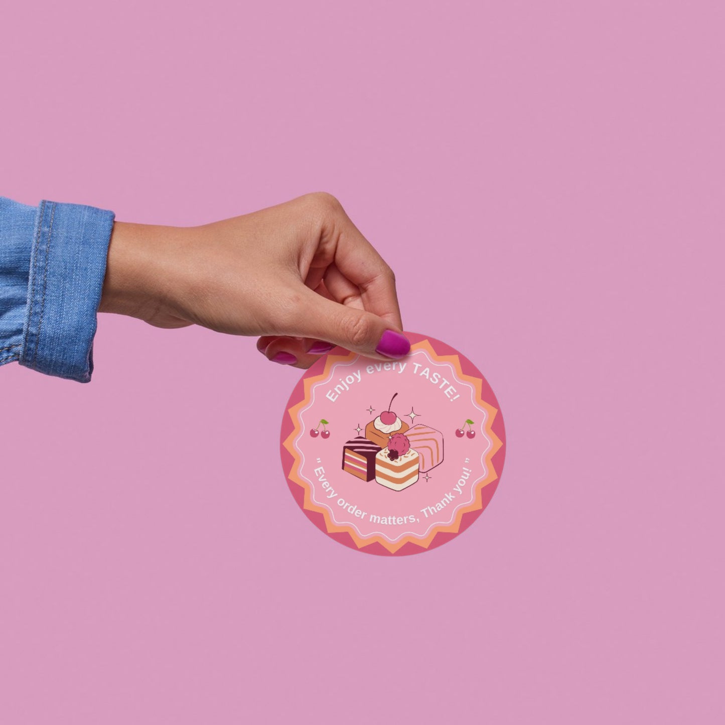 Simple Elegant Minimal Sticker – Clean Modern Stickers