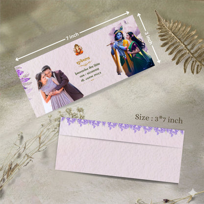 Personalized Customized Floral & Elegant Theme Designer Shagun Cover