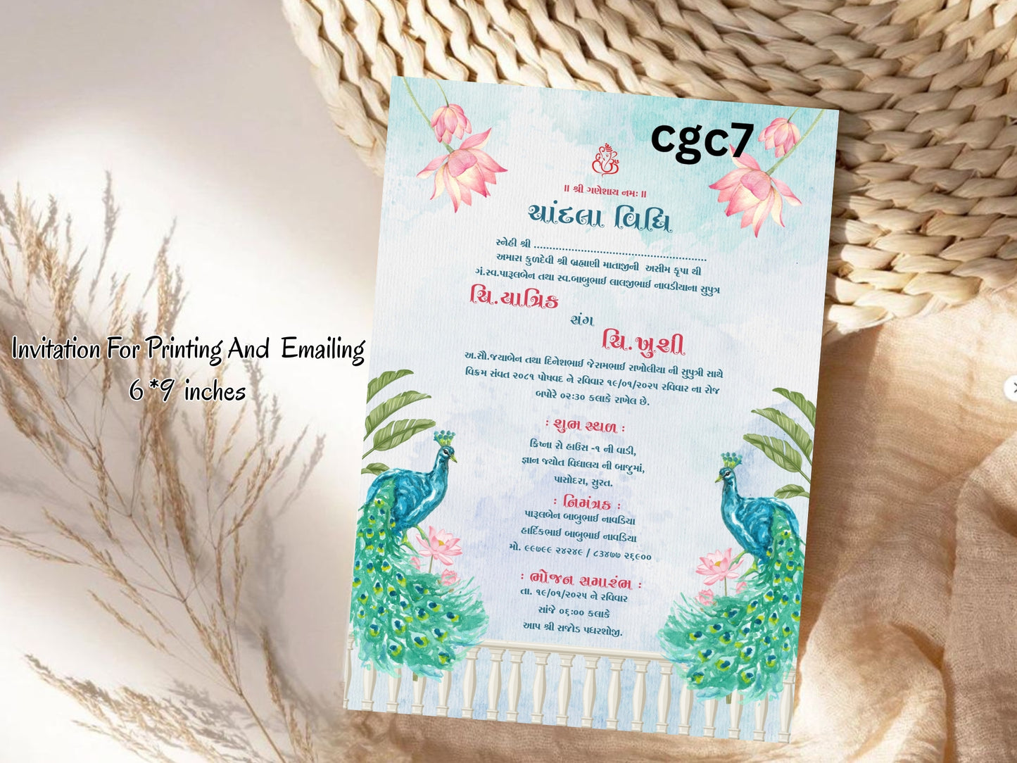 Beautiful Theme Invitation Template – Elegant & Modern Event Design