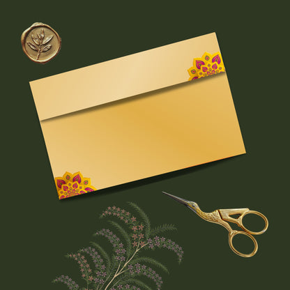 Personalized Customized Simple & Elegant Theme Designer Pocket Shagun Cover