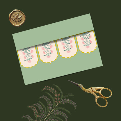 Personalized Customized Royal Theme Designer Pocket Shagun Cover