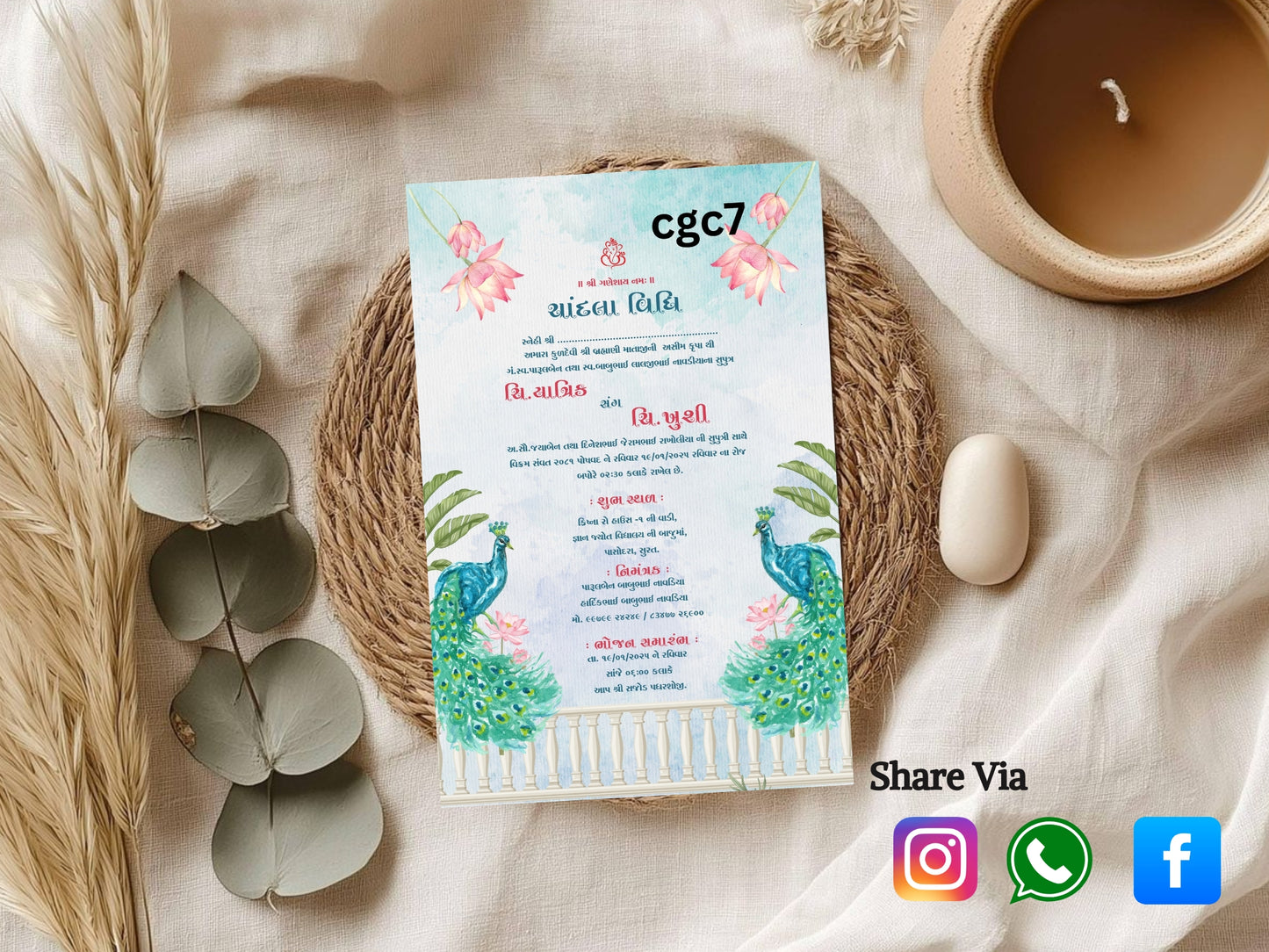 Beautiful Theme Invitation Template – Elegant & Modern Event Design