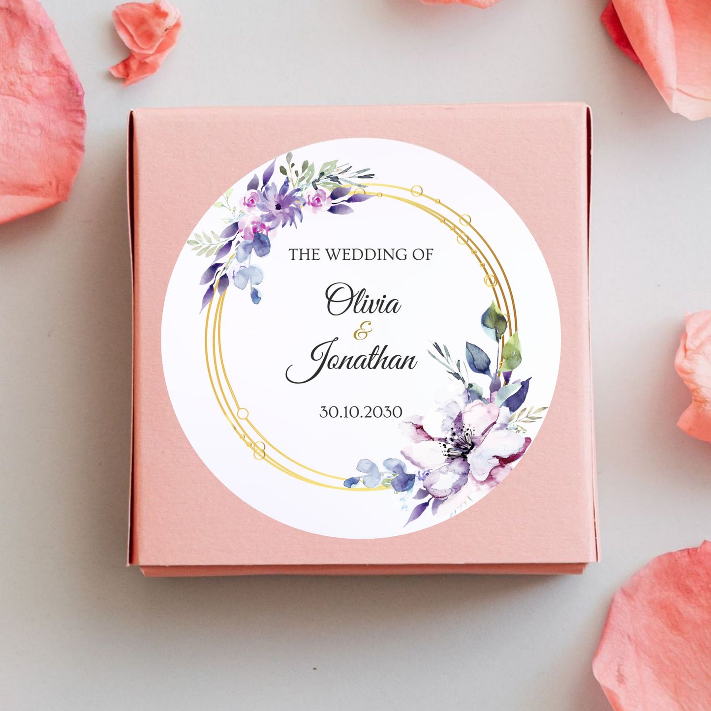 Elegant Minimalist Vinyl Sticker – Simple Aesthetic Sticker Design