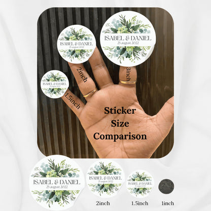 Leaf & Floral Vinyl Sticker – Elegant Botanical Aesthetic Stickers