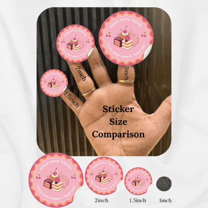 Simple Elegant Minimal Sticker – Clean Modern Stickers