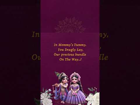 Mandala Theme Baby Shower Invitation Video | Elegant Mandala Digital Baby Shower Invite | Traditional E-Invite