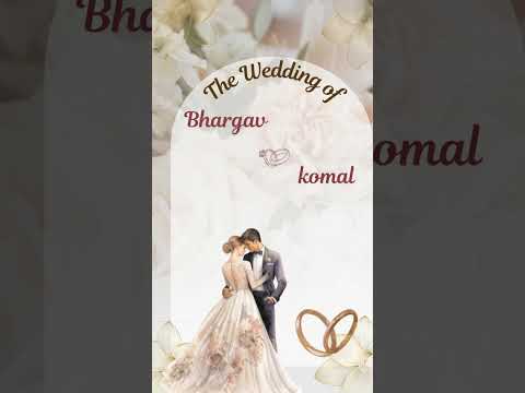 Floral Elegant Theme Save The Date Video Invitation | Luxury Digital Announcement