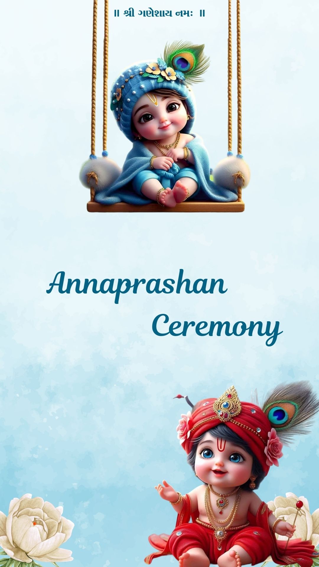 Annaprashan Ceremony Invite – Video for ₹799
