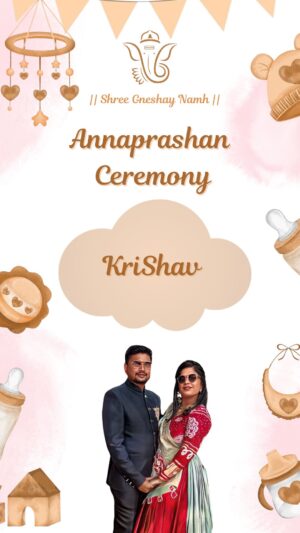 Annaprashan Invitation video By Digiart Invitation Just 799 Only