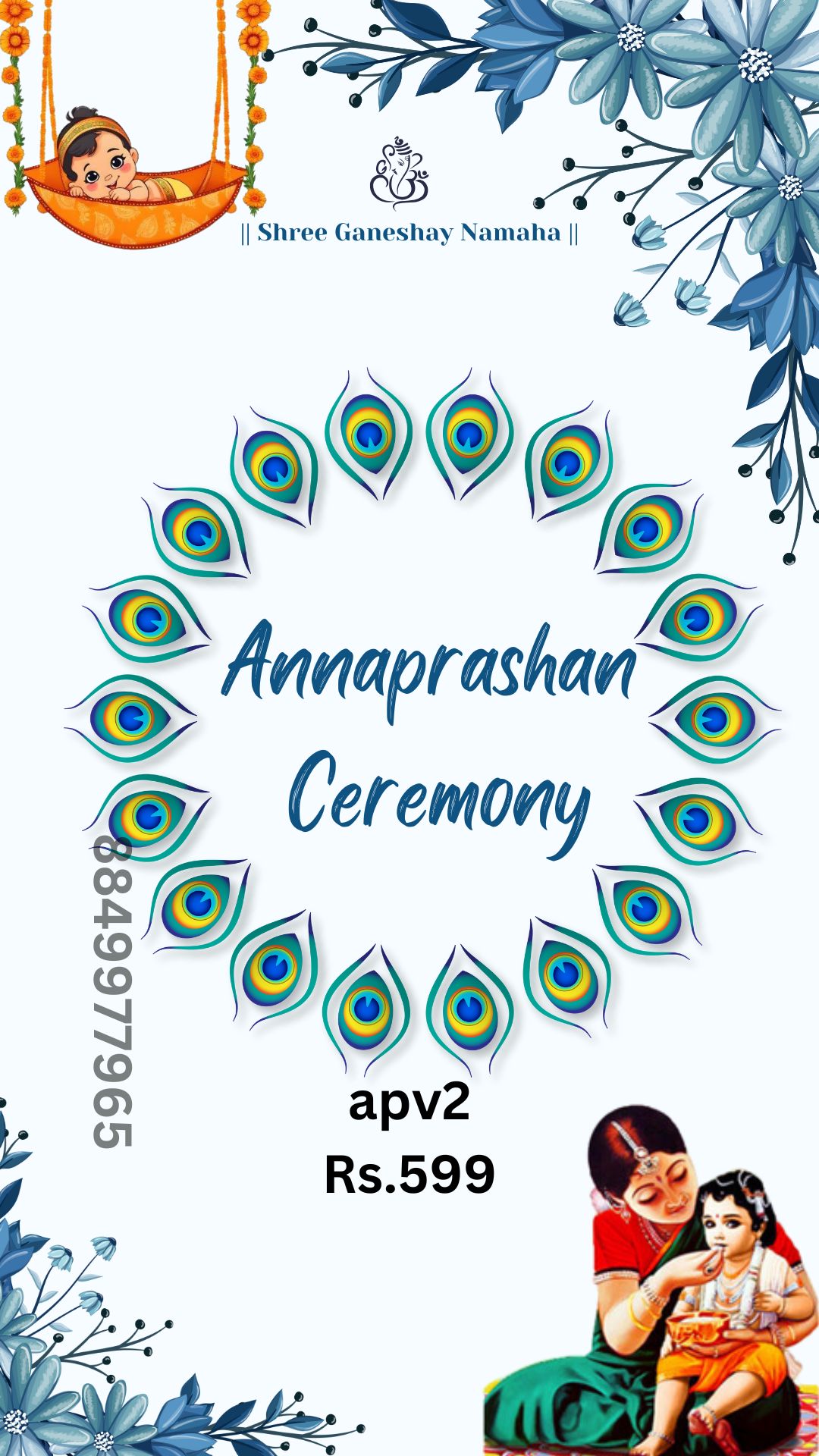Cherish Your Baby’s First Rice Ceremony with a Custom Invitation Video