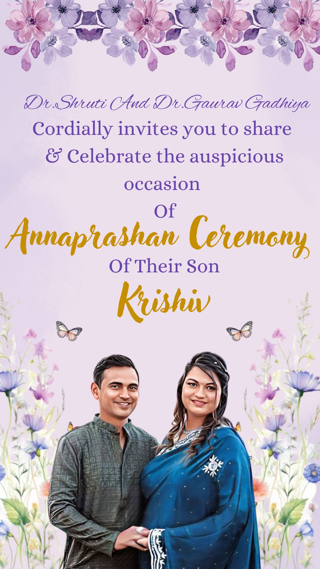 Custom Annaprashan Invitation Video – Just ₹799!